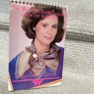 The Magic of Scarf Fashion With or Without a Scarf Clip The Knaughty Look Book